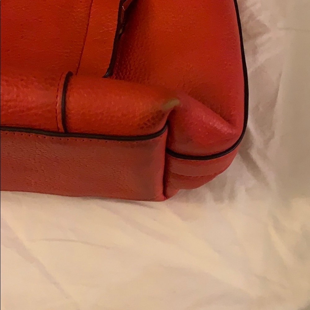 Orange Coach Tote - Picture 4 of 7